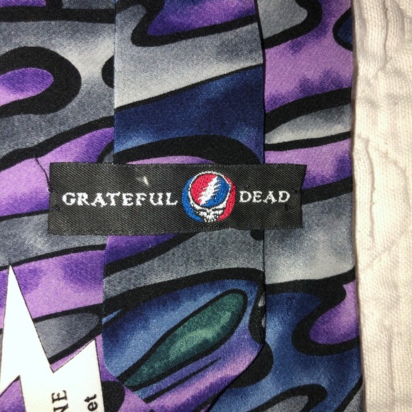 The Grateful Dead “The Zone” 100% Silk Necktie Tie; Collectible 3rd Set; Bands - Picture 8 of 10